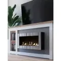 Биокамин Subor H-T 1100N, на магнитах, декоративный, настенный, напольный, 110x50x14 см
