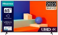 Телевизор LED Hisense 65 65A6K черный 4K Ultra HD 60Hz DVB-T DVB-T2 DVB-C DVB-S DVB-S2 WiFi Smart TV