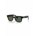 Умные очки Ray-Ban Wayfarer (Gen 2), размер 50-22-150, линзы G-15 Green, оправа Shiny Black