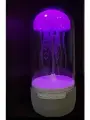 Детский ночник светильник bluetooth колонка медуза (лампа настольная). Колонка портативная беспроводная bluetooth Медуза