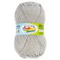 Пряжа Alpina MARTA 5 шт. по 100 г 100% тактифил 120 м №033 св. серый