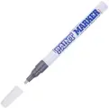12 шт, Маркер-краска MunHwa Slim серебро, 2мм, нитро-основа