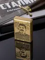 Зажигалка бензиновая подарочная Сталин, Zorro, герметичная, подарок мужчине на день рождения, не заправлена