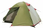 Tramp Lite Палатка Tourist 2 (песочный) (туристическая 2-х местная, легкая, водонепроницаемая с двумя тамбурами)