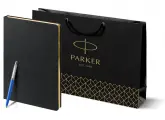 Подарочный набор: PARKER Jotter Origins, шариковая ручка и недатированный ежедневник 2076052