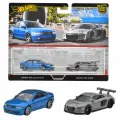 Машинка коллекционная Mattel Hot Wheels Premium 2 Pack HBL96-Audi S4 Quattro & Audi R8 LMS