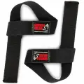 Лямки 2 шт. Gorilla Wear Non-Padded Lifting Straps 99113, черный