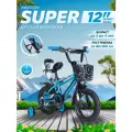 Велосипед детский двухколесный 12 Krypton Super crystal blue / на 2-4 года, 80-110 см