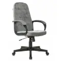 Бюрократ CH 002 LT19 Кресло (ткань LT-19, серая)