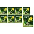 Чай в пирамидках, Curtis Hugo Cocktail, зелёный, ароматизированный, средний лист, (20 пакетиков по 1.8г) 8 упаковок