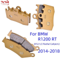Для BMW R1200RT R 1200 RT K52 LC Радиальные суппорты R 1200 RT 2014 2018 2015 2016 2017 1200cc Комплект передних и задних тормозных колодок для мотоцикла Front and Rear