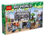 Конструктор JISI BRICKS Мой мир Крепость 2 варианта сборки, 818 деталей (ZY654431)