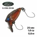 Воблер форелевый Forest S-CRA 25SS, 25 мм, 1,6 гр, #6