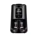 Кофемашина Donlim DL-KF1061 автоматическая капельная с сенсорным управлением, 600 мл, черная