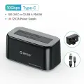 ORICO Док-станция для жестких дисков 3.5, Type-C, пластик, UK Plug Single-bay