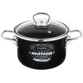 Кастрюля эмалированная с крышкой Maison 3,0л TM Appetite