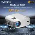 Проектор FlixTone D8W 4K поддержка, автофокус, Full HD 1080P, портативный, для дома и кинотеатра