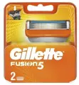 GILLETTE Fusion 5 Power Сменные кассеты для бритья с 5 лезвиями, мужские, 2 шт