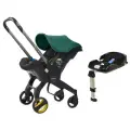 Коляска автокресло детское Doona + группа 0+ (до 13 кг) с базой Isofix, racing green
