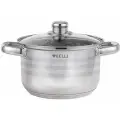 Кастрюля Kelli KL-4293-22 объем 4,5 л нержавейка