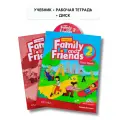 Family and Friends 2. полный комплект: Class Book (учебник) + Workbook (рабочая тетрадь) + Диск