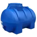 Овально-горизонтальная емкость AQUAPLAST 200 л, синяя 4630017951901