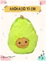 Мягкая игрушка подушка Авокадо 70см /Плюшевая игрушка Авокадо
