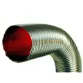 Газоход гофрированный d 200 мм (1м) из нержавеющей стали