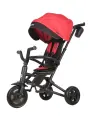 Трехколесный складной велосипед Qplay Nova Niello 6 в 1 детский с ручкой управления поворотным сиденьем и тентом