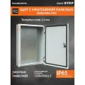 Щит с монтажной панелью ЩМП IP65 (600х400х150) металл, серия STEP
