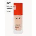 Lic Тональный крем для лица матирующий 32мл 02Y натуральный бежевый Лик