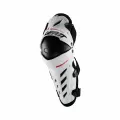 Наколенники шарнирные, мотозащита, защита колена LEATT Dual Axis Knee & Shin Guard 2024, White S/M