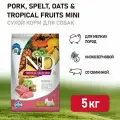 Сухой низкозерновой корм Farmina N&D Tropical Selection Dog Mini для взрослых собак мелких пород, свинина, 5 кг