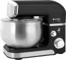 VITEK Кухонная машина (планетарный миксер) VT-4116, 1000 Вт, черный/серый