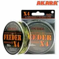 Шнур Akara Feeder KMF 150 м, тест 18кг d 0.25мм