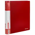 Папка на 4-х кольцах Brauberg Extra (А4, корешок 25мм, до 170л.) красная, 5шт. (270545)