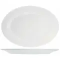 Блюдо Kunstwerk овальное 455х305х30мм, фарфор, белый
