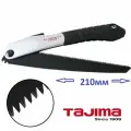 Складная ручная пила TAJIMA ALUMINISTBLACK 210мм (ALOR210FB) с черным полотном