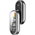 Мягкий защитный чехол TPU для Xiaomi Mi Band 8, серебристый