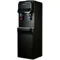 Кулер (диспенсер) для воды напольный электронный с нагревом ECOCENTER G-F93EC черный
