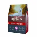 MR.BUFFALO ADULT M/L SENSITIVE 2 кг сухой корм для собак средних и крупных пород индейка 3 шт