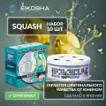 EIKOSHA Набор ароматизаторов для машины и дома - SQUASH / свежесть, автомобильный парфюм, арт. A-9 (10 шт.)