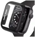 Чехол для Apple Watch 7 45 мм/бампер для Apple Watch 7 45 мм , со стеклом черный