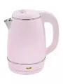Электрический чайник LUMME LU-4106 розовый металлический, термос, 2 л