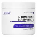 OstroVit L-орнитин и L-аспартат для печени, для спортсменов, L-Ornithine L-Aspartate, Антиоксиданты от похмелья, 200 г