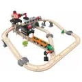 Игровой набор Hape Горный погрузчик E3756 HP, дерево/пластик, для детей от 3 лет