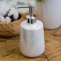 Диспенсер для жидкого мыла керамический ND Play Pearl / Дозатор для моющего средства для ванной и кухни