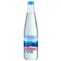Природная ледниковая вода Архыз газированная, стекло, 20 шт. по 0.5 л
