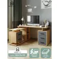 Стол компьютерный HomeGrad КМУ-3, угловой, с полками и ящиками, ЛДСП