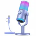 MAONO Игровой микрофон, usb-радиомикрофон для компьютера и мобильного телефона, микрофон с rgb-подсветкой